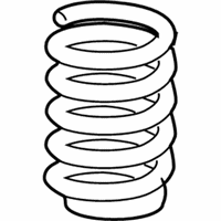 OEM 2009 Cadillac Escalade EXT Spring-Front - 20842477