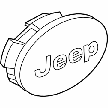OEM Jeep Wheel Center Cap - 6DR06MX5AA