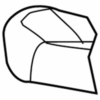 OEM 2010 Chrysler Town & Country Seat Cushion Foam - 68027737AA