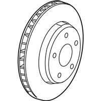 OEM 2022 Jeep Compass Brake Rotor - 68249840AC