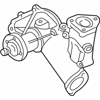 OEM 2005 Ford F-350 Super Duty Water Pump Assembly - 4C3Z-8501-C