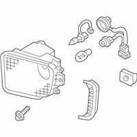 OEM Infiniti QX56 Lamp Assembly-Fog, LH - 26155-3W725