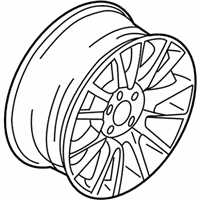 OEM 2014 BMW ActiveHybrid 7 Light Alloy Rim - 36-11-7-841-224