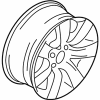 OEM 2015 BMW 535i GT Light Alloy Rim - 36-11-6-775-391