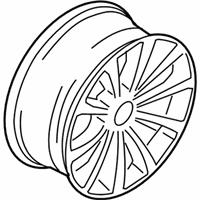 OEM 2015 BMW 535i GT Disc Wheel, Light Alloy, Bright-Turned - 36-11-6-859-877