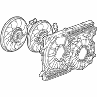 OEM 2018 Buick Regal Sportback Fan Module - 84000788