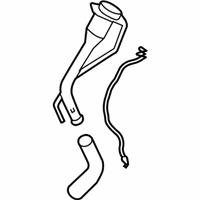 OEM 2006 GMC Canyon Filler Pipe - 25797163