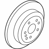 OEM Hyundai Veracruz Disc-Rear Brake - 58411-3J000