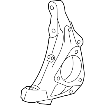 OEM 2020 Cadillac CT4 Knuckle - 84712195