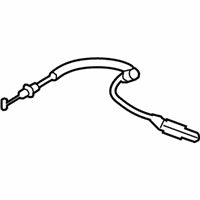 OEM 2018 Ford Police Interceptor Sedan Release Cable - AG1Z-54221A00-C