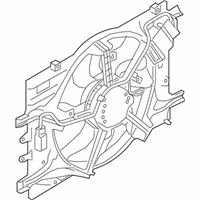 OEM Infiniti Motor & Fan Assy-W/Shroud - 21481-4GC0B