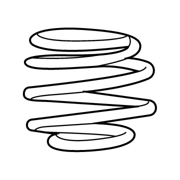 OEM Cadillac CT5 Coil Spring - 84766444