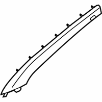 OEM 2012 Hyundai Elantra Trim Assembly-Front Pillar LH - 85810-3Y000-YDA