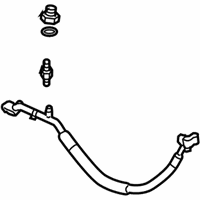 OEM Buick Terraza Hose Asm-A/C Compressor & Condenser - 15203992