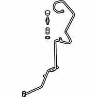 OEM Chevrolet Uplander Tube Asm-A/C Evaporator Thermal Expansion Valve - 15187983