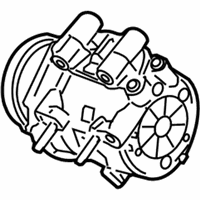 OEM 2005 Pontiac Montana Compressor Assembly - 19129938