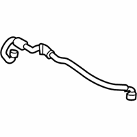 OEM 2019 BMW X6 Radiator Heat Exchanger Hose - 17-12-7-850-108