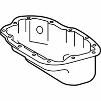 OEM Lexus RC300 Pan Sub-Assy, Oil - 12101-36100