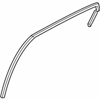 OEM 2020 Kia Cadenza Run-Rear Door Window Glass - 83530F6000