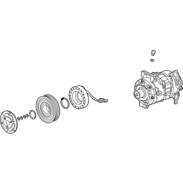 OEM Cadillac CT4 Compressor - 84879381