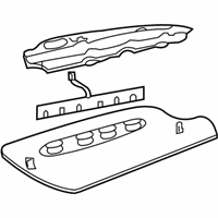 OEM Lincoln Town Car High Mount Lamp - 6W1Z-13A613-AB