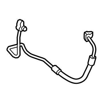 OEM 2019 BMW X2 PRESSURE HOSE ASSY COMPRESSO - 64-50-9-490-509