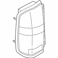 OEM Infiniti QX4 Body Assembly-Combination Lamp, RH - 26554-3W700