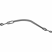 OEM Pontiac Vibe Cable, Rear Side Door Locking - 19184229