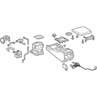 OEM Lexus Box Assy, Cooling - 88520-60D00-A0