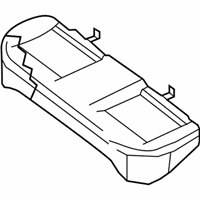 OEM 2008 Nissan Sentra Cushion Assy-Rear Seat - 88300-ET80C