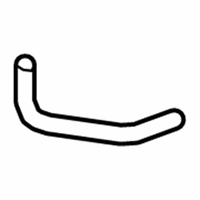 OEM 2016 Lexus LS460 Hose, Reserve Tank O - 16566-38040