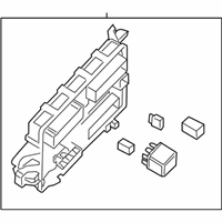 OEM 2018 Cadillac CTS Fuse & Relay Box - 84039198