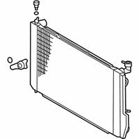 OEM Lexus RX400h Radiator Assembly - 16041-20350