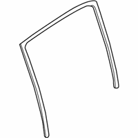 OEM 2001 BMW M5 Left Rear Window Guide - 51-34-8-159-817