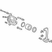 OEM 2000 Honda Insight Caliper Sub-Assembly, Right Front - 45018-S3Y-003