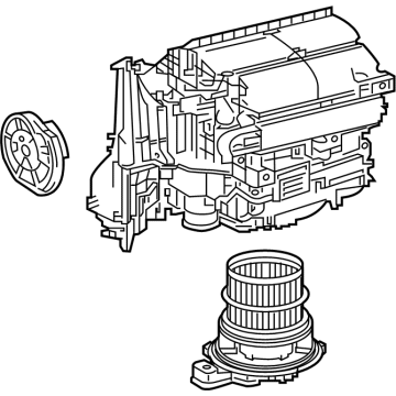 OEM Toyota Sienna Case Assembly - 87130-06410