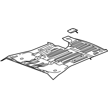 OEM Rear Floor Pan - 84784176