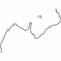 OEM 2014 Nissan Leaf Hose-Washer - 28975-3NF0A