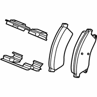 OEM 2020 Chevrolet Sonic Front Pads - 42673335