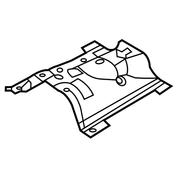 OEM 2022 Hyundai Sonata Protector-Heat Center - 28793-L1000