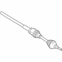 OEM 2017 Lincoln Continental Axle Assembly - G3GZ-3B436-A