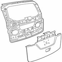 OEM 2019 Chrysler Pacifica LIFTGATE - 68227064AL