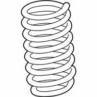 OEM 2021 BMW 840i xDrive FRONT COIL SPRING - 31-33-6-889-246
