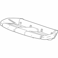 OEM 2015 Cadillac ATS Pad Asm-Rear Seat Cushion - 22783936