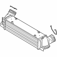 OEM BMW X1 Charge-Air Cooler - 17-51-7-624-146