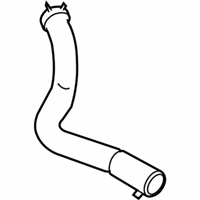 OEM Ford Fiesta Upper Hose - C1BZ-8260-C