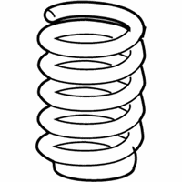 OEM 2009 GMC Sierra 3500 HD Front Spring - 20842481