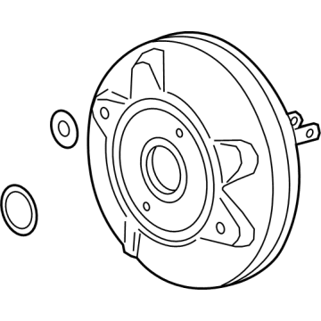 OEM 2021 BMW 228i xDrive Gran Coupe Power Brake Booster - 34-33-6-869-016