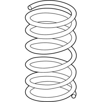 OEM BMW M8 Gran Coupe FRONT COIL SPRING - 31-33-7-856-978