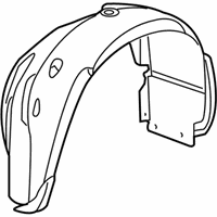 OEM Chrysler Shield-Fender - 5008915AE